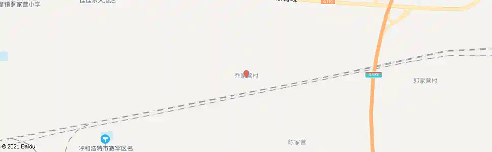 呼和浩特乔家营_公交站地图_呼和浩特公交_妙搜公交查询2025
