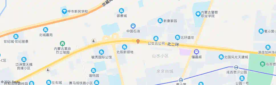 呼和浩特公交总公司金川分公司_公交站地图_呼和浩特公交_妙搜公交查询2025