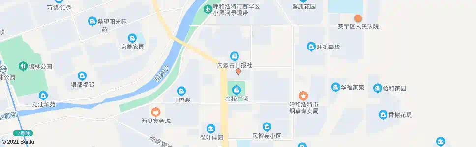 呼和浩特金桥开发区管委会_公交站地图_呼和浩特公交_妙搜公交查询2025
