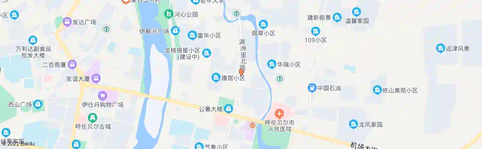 呼伦贝尔市建行_公交站地图_呼伦贝尔公交_妙搜公交查询2025