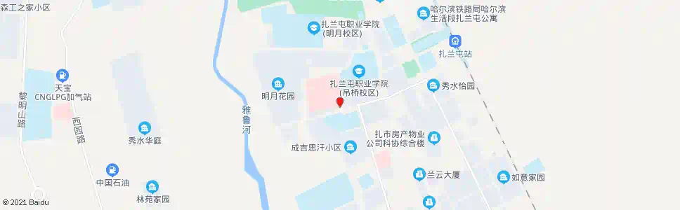 呼伦贝尔传染病院_公交站地图_呼伦贝尔公交_妙搜公交查询2025