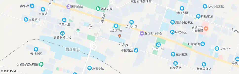 呼伦贝尔五中_公交站地图_呼伦贝尔公交_妙搜公交查询2025