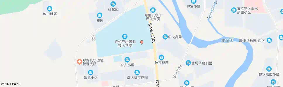 呼伦贝尔铁体育馆_公交站地图_呼伦贝尔公交_妙搜公交查询2025