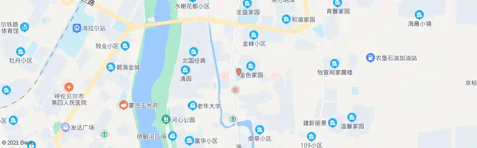 呼伦贝尔新桥小学_公交站地图_呼伦贝尔公交_妙搜公交查询2025