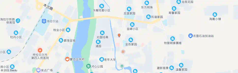呼伦贝尔109车管办_公交站地图_呼伦贝尔公交_妙搜公交查询2025