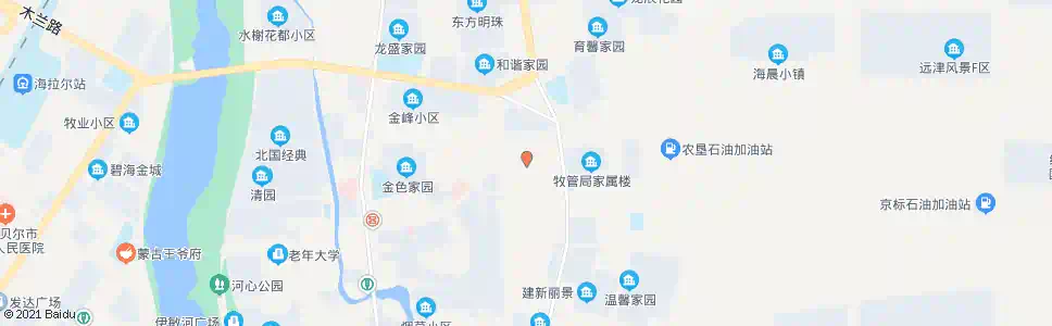 呼伦贝尔邮电中心_公交站地图_呼伦贝尔公交_妙搜公交查询2025