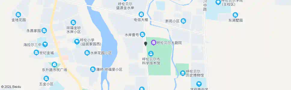 呼伦贝尔大剧院_公交站地图_呼伦贝尔公交_妙搜公交查询2025