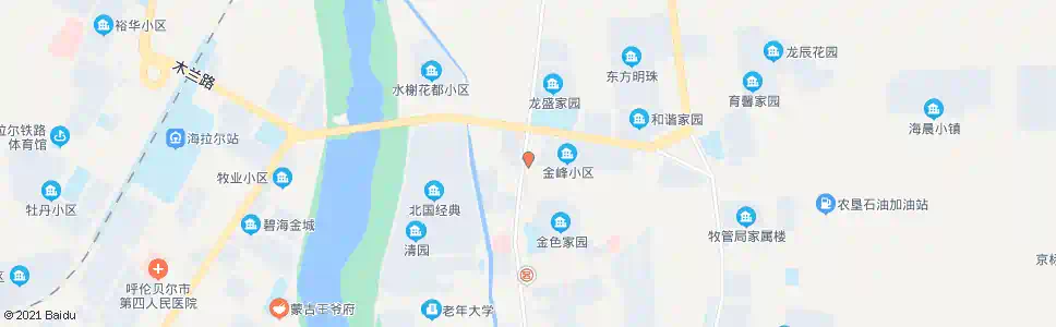 呼伦贝尔中国人民银行_公交站地图_呼伦贝尔公交_妙搜公交查询2025