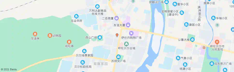 呼伦贝尔天信小区_公交站地图_呼伦贝尔公交_妙搜公交查询2025