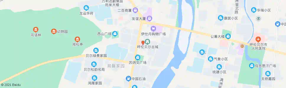 呼伦贝尔中蒙医院_公交站地图_呼伦贝尔公交_妙搜公交查询2025
