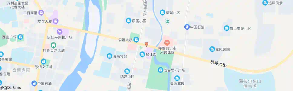 呼伦贝尔区公安局_公交站地图_呼伦贝尔公交_妙搜公交查询2025