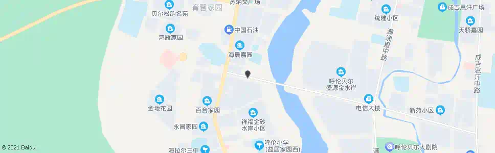 呼伦贝尔海桥家园_公交站地图_呼伦贝尔公交_妙搜公交查询2025