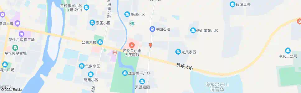 呼伦贝尔市党校_公交站地图_呼伦贝尔公交_妙搜公交查询2025