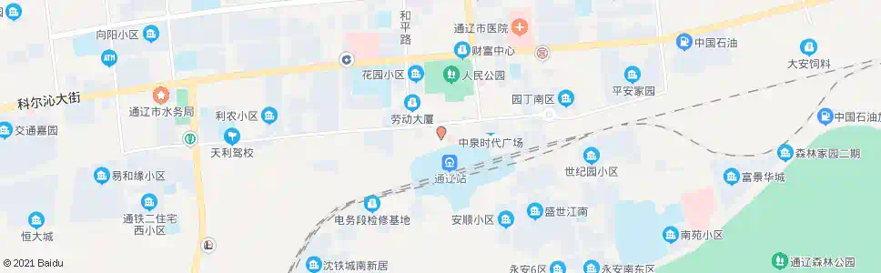 通辽汽车城_公交站地图_通辽公交_妙搜公交查询2025