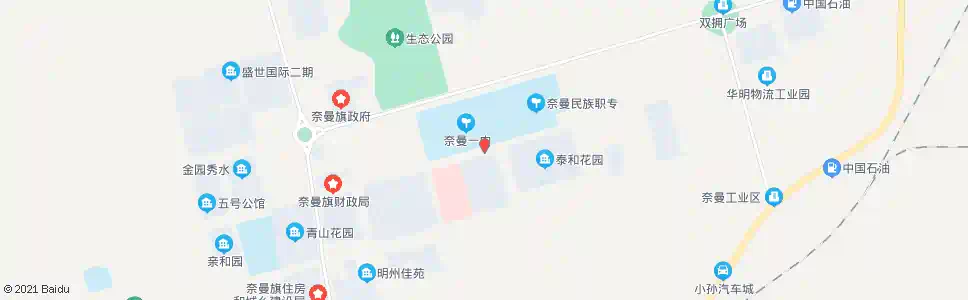 通辽一中北区_公交站地图_通辽公交_妙搜公交查询2025