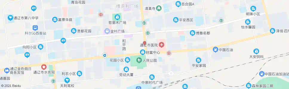 通辽地下商城_公交站地图_通辽公交_妙搜公交查询2025