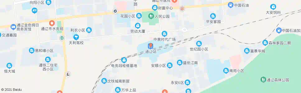 通辽区一建_公交站地图_通辽公交_妙搜公交查询2025