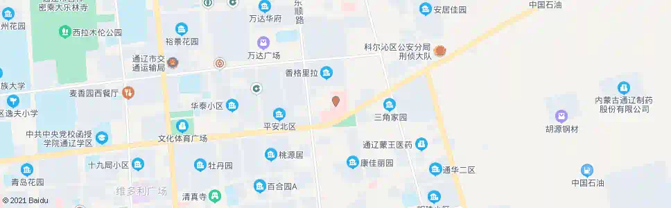通辽民大附属医院_公交站地图_通辽公交_妙搜公交查询2025