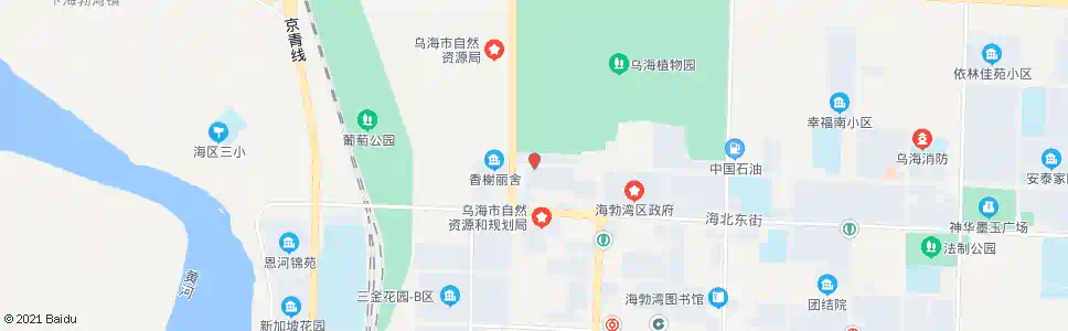 乌海民贸住宅_公交站地图_乌海公交_妙搜公交查询2025