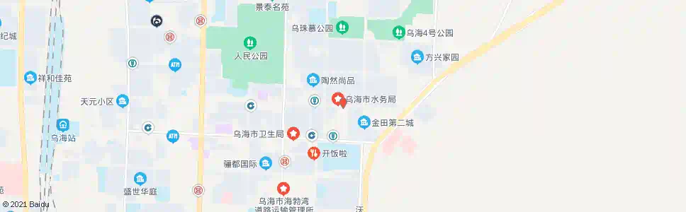 乌海陶然小区_公交站地图_乌海公交_妙搜公交查询2025