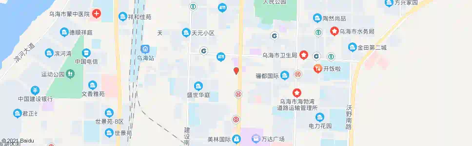 乌海万客隆_公交站地图_乌海公交_妙搜公交查询2025