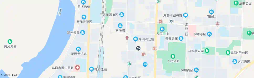 乌海海萨VIP酒店_公交站地图_乌海公交_妙搜公交查询2025