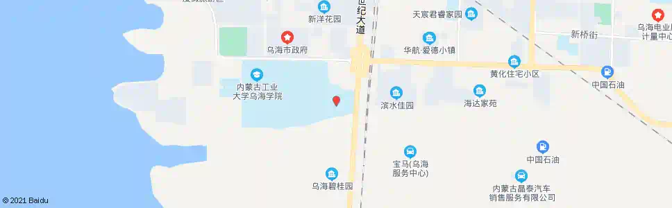 乌海职业技术学校_公交站地图_乌海公交_妙搜公交查询2025