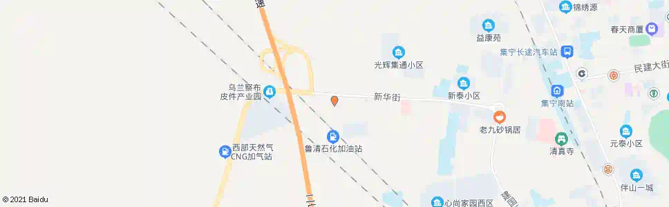 乌兰察布桥西办事处_公交站地图_乌兰察布公交_妙搜公交查询2025
