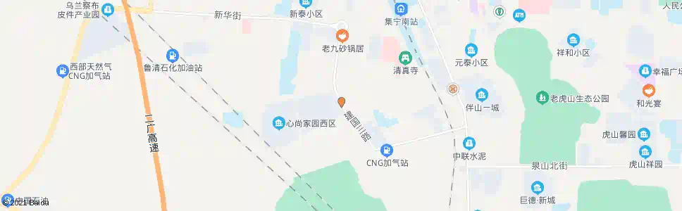 乌兰察布红卫桥_公交站地图_乌兰察布公交_妙搜公交查询2025