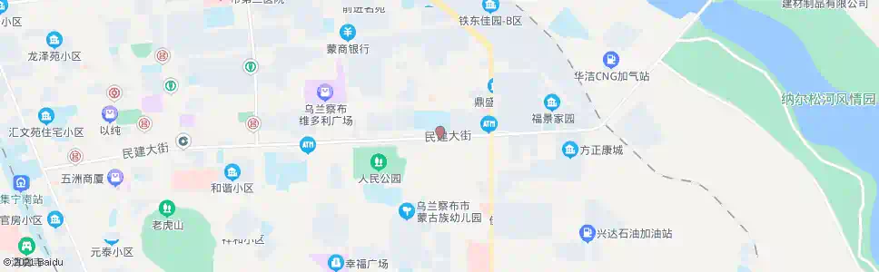 乌兰察布师专附中_公交站地图_乌兰察布公交_妙搜公交查询2025
