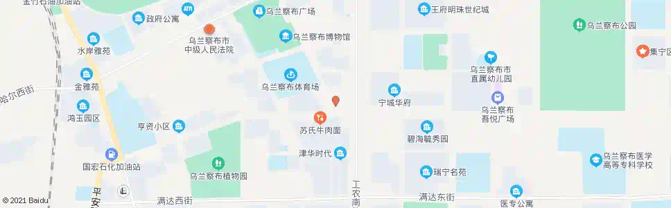 乌兰察布广电大厦_公交站地图_乌兰察布公交_妙搜公交查询2025