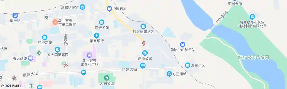 乌兰察布电杆厂_公交站地图_乌兰察布公交_妙搜公交查询2025