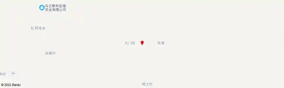 乌兰察布大门院_公交站地图_乌兰察布公交_妙搜公交查询2025