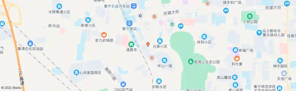 乌兰察布南道口_公交站地图_乌兰察布公交_妙搜公交查询2025