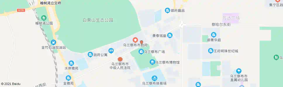乌兰察布前旗消防队_公交站地图_乌兰察布公交_妙搜公交查询2025