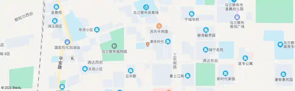 乌兰察布市民政局_公交站地图_乌兰察布公交_妙搜公交查询2025
