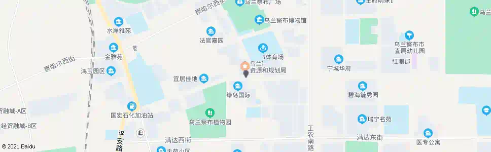 乌兰察布市规划局_公交站地图_乌兰察布公交_妙搜公交查询2025