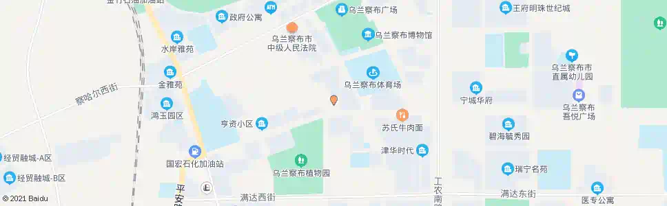 乌兰察布区国税局_公交站地图_乌兰察布公交_妙搜公交查询2025