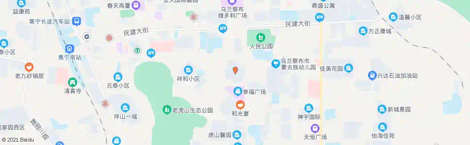 乌兰察布福泰苑小区_公交站地图_乌兰察布公交_妙搜公交查询2025