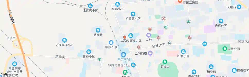 乌兰察布北道口_公交站地图_乌兰察布公交_妙搜公交查询2025