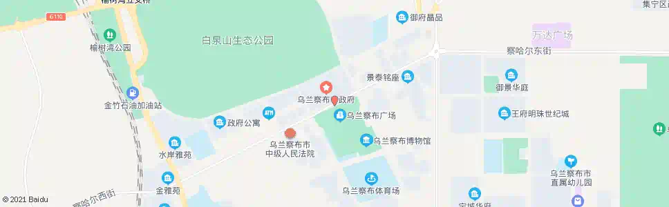 乌兰察布市委政府_公交站地图_乌兰察布公交_妙搜公交查询2025