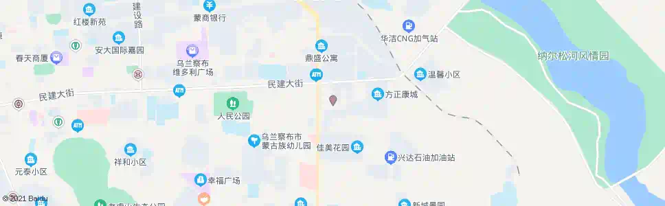 乌兰察布福华苑小区_公交站地图_乌兰察布公交_妙搜公交查询2025