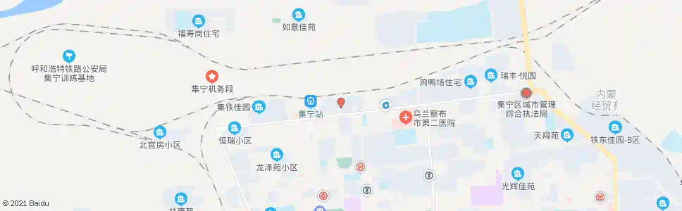 乌兰察布丁香苑小区_公交站地图_乌兰察布公交_妙搜公交查询2025