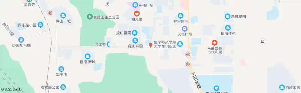 乌兰察布兴工路小学_公交站地图_乌兰察布公交_妙搜公交查询2025
