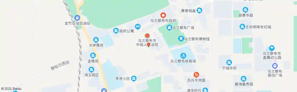 乌兰察布新世纪中学_公交站地图_乌兰察布公交_妙搜公交查询2025