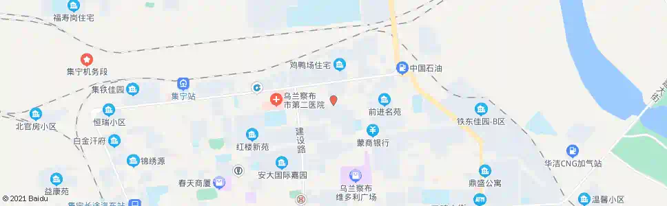 乌兰察布统建楼_公交站地图_乌兰察布公交_妙搜公交查询2025