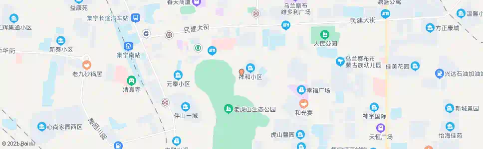 乌兰察布邮电建筑公司_公交站地图_乌兰察布公交_妙搜公交查询2025