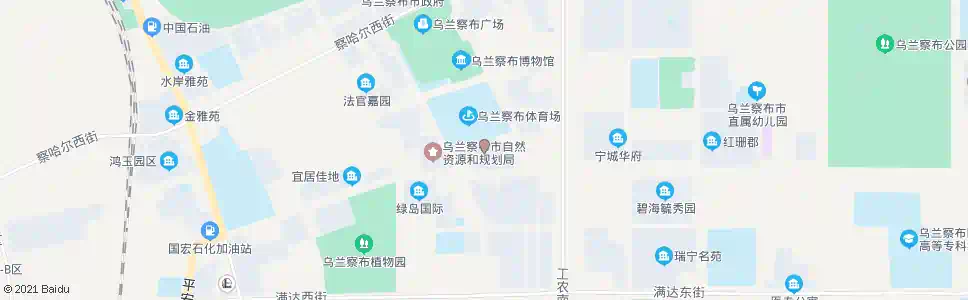 乌兰察布市广播电台_公交站地图_乌兰察布公交_妙搜公交查询2025