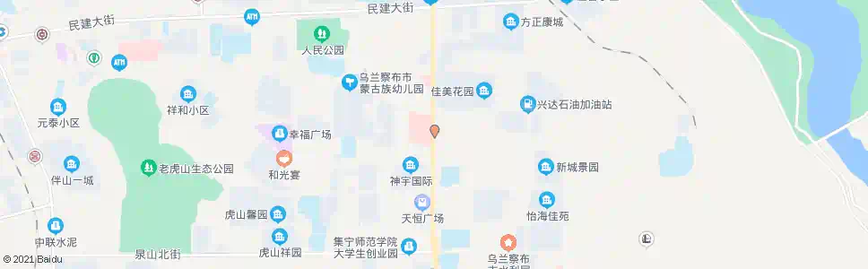 乌兰察布卫校_公交站地图_乌兰察布公交_妙搜公交查询2025