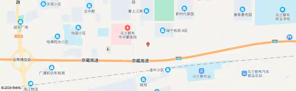 乌兰察布二水厂_公交站地图_乌兰察布公交_妙搜公交查询2025